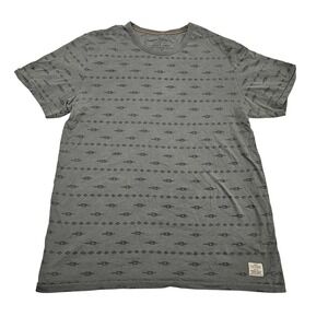 Jack and Jones Graphic Tee Size Mens XL Green Patterned Short Sleeve Tshirt